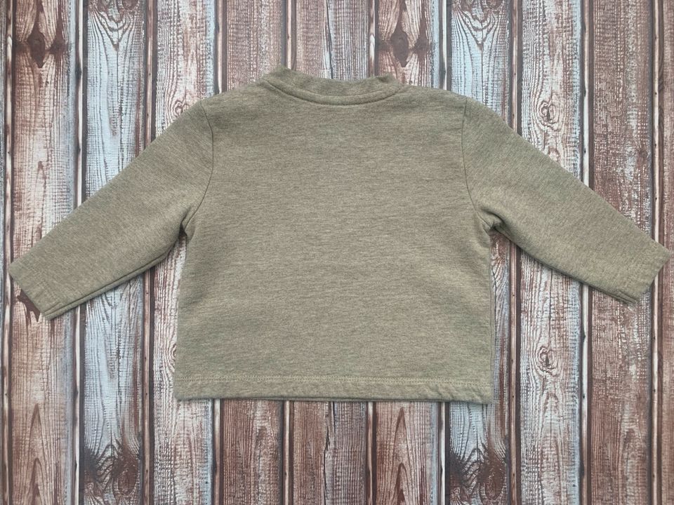 Alana Sweatshirt Schaf beige Biobaumwolle Gr. 74 in Solingen