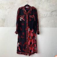 Leonard Paris Crepe Seidenmantel Kimono Sommer Vintage Düsseldorf - Oberbilk Vorschau