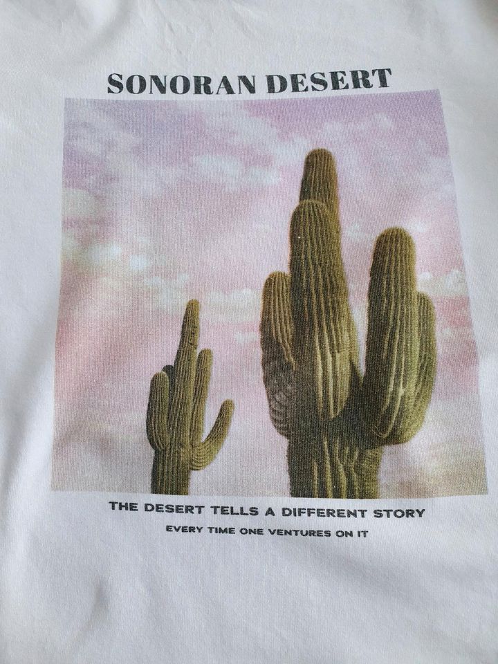 Kids Only Mädchen T-Shirt Größe 134 140 Weiss Sonoran Desert in Herzogenaurach