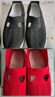 2 paar Sneaker (Sommerschuhe), rot und schwarz Gr.38 Brandenburg - Potsdam Vorschau