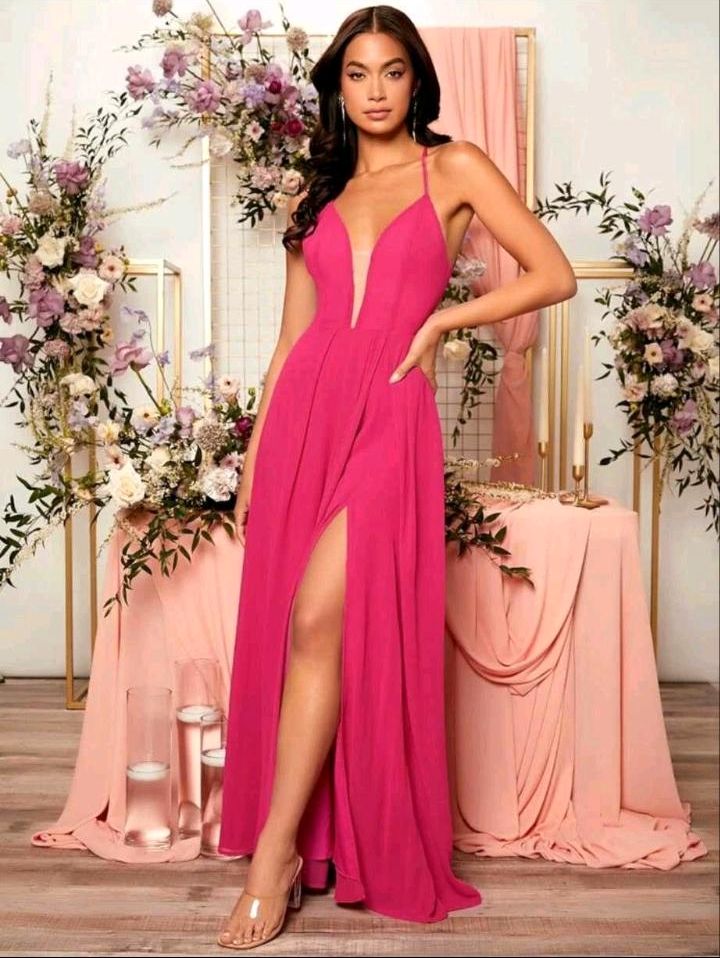 Damen Kleid Abendkleid  Rosa / Pink in Burgdorf