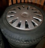 4× Sommerreifen mit Felgen für VW Golf 5 mischelin 205/55 R 16 Hessen - Kelkheim Vorschau