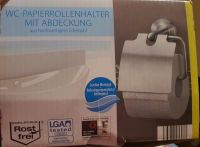 WC - Papierrollenhalter m. Abdeckung, NEU,hochwertiges Edelstahl Berlin - Steglitz Vorschau