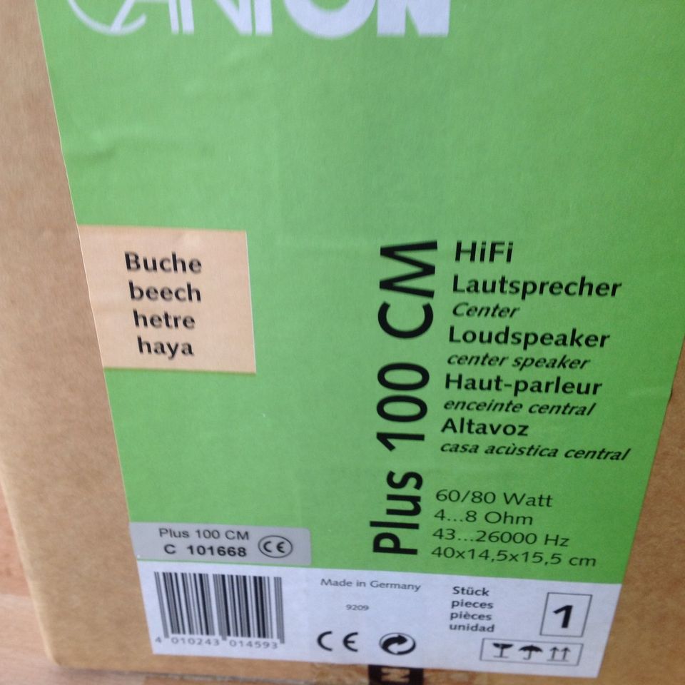 CANTON Plus 100 CM  HiFi Lautsprecher Center in Villingen-Schwenningen