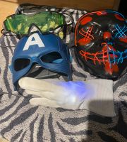 Halloween Maske,Captain America und Nachsichtbrille Bayern - Emskirchen Vorschau