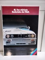 BMW E30 M3 DTM Prospekt im Großformat Rheinland-Pfalz - Kirchen (Sieg) Vorschau