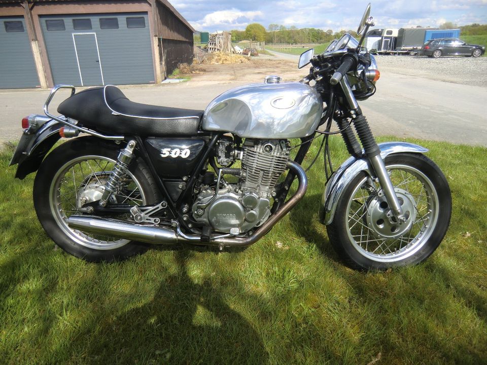 YAMAHA SR 500 Umbau in Englisch Style in Bielefeld