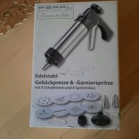 Neu!!!!! Edelstahl Gebäckpresse mit Schablonen 14€ zzgl.Versand Bayern - Rieden Vorschau