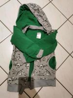 Babauba Jacke Strickjacke Größe 116 grün grau Faultiere Dresden - Schönfeld-Weißig Vorschau