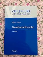 Vahlen Jura Lern- und Fallbuch Bitter Heim Gesellschaftsrecht Nordrhein-Westfalen - Münster-Hafen Vorschau