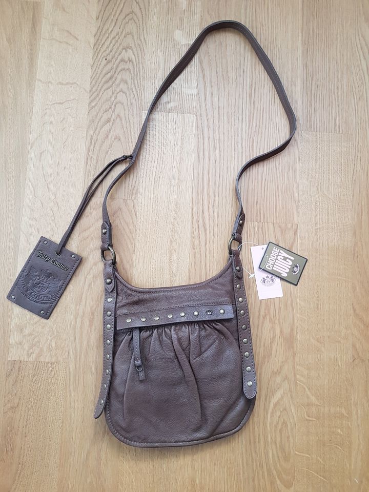 JUICY COUTURE Handtasche Tasche braunes Leder neu mit Etikett in Bonn