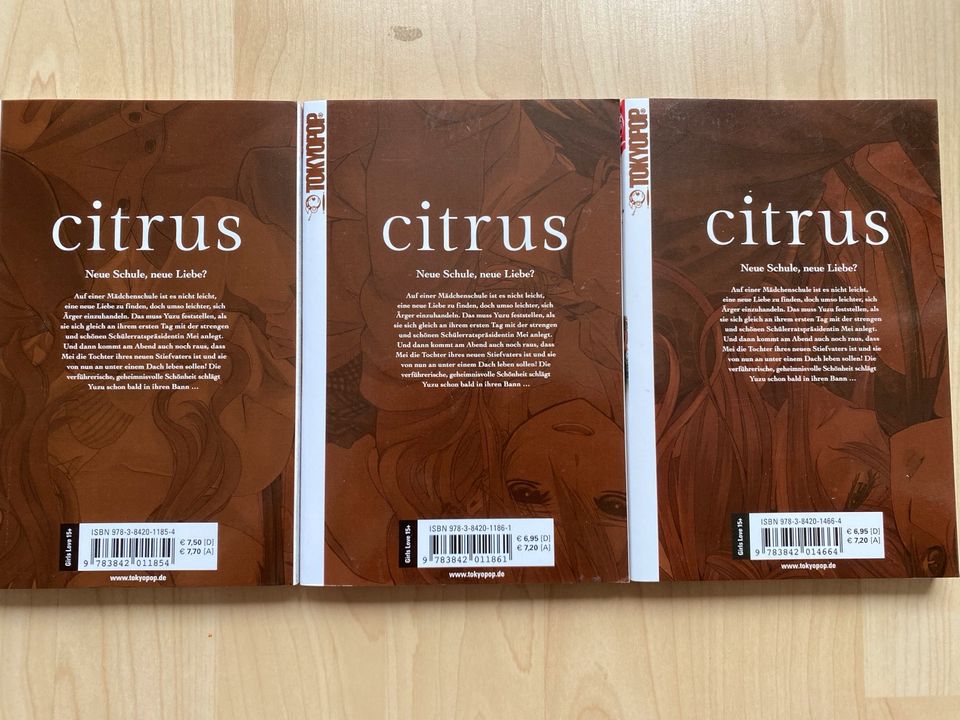 Citrus 1-3 Tokyopop in Kleinmachnow