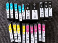 19 x Leerpatronen Original HP 912 cyan/magenta/yellow schwarz Hessen - Schlitz Vorschau