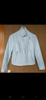 Lederjacke in grau/blau von Orsay Gr. 38 Baden-Württemberg - Hemsbach Vorschau