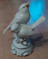 Vintage Retro Antik Alte Porzellan-Figur Vögel Vogel Gold Bavaria Hessen - Hohenahr Vorschau