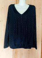 Shirt Oberteil Janina blau Silber Gr 42 Bayern - Herrieden Vorschau