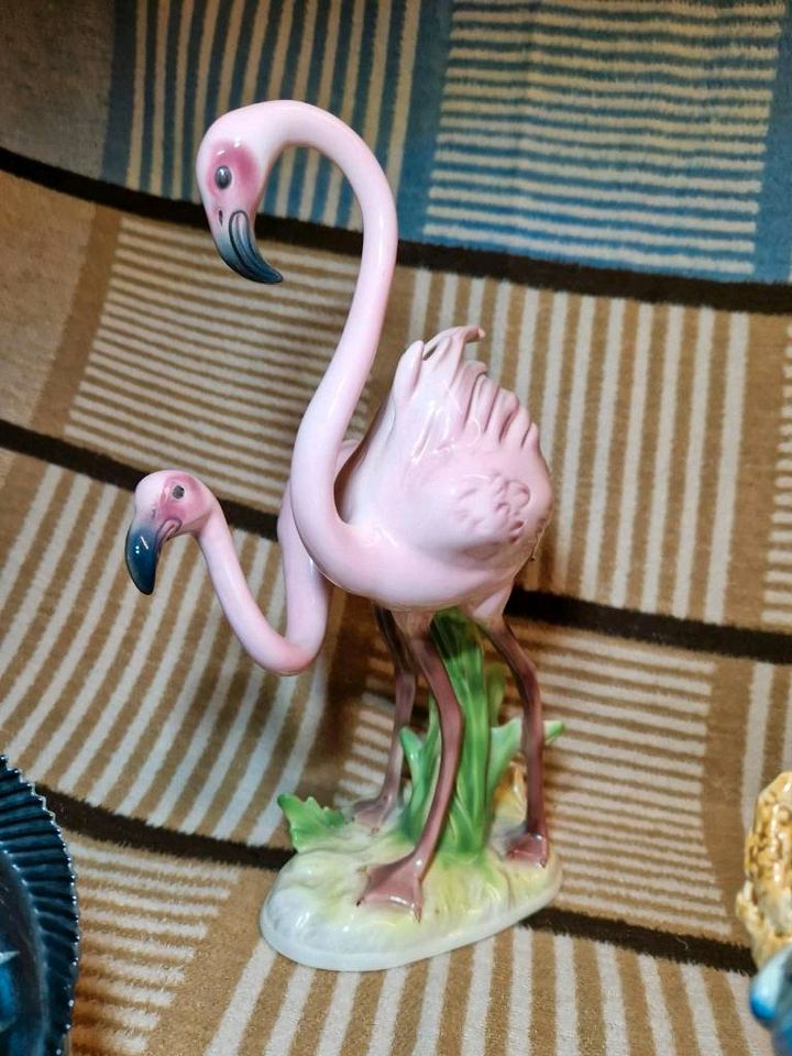 Goebel Figuren Schwertfisch, Flamingo in Sonneberg