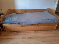Einzel Bett mit Matratze und Bettkasten massiv Nordrhein-Westfalen - Velbert Vorschau