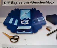 DIY Explosions Geschenkbox, 2x  blau und rot, neu Baden-Württemberg - Rastatt Vorschau