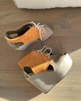 Keilabsatz Plateau Wedges Gr. 38 boho H&M Hessen - Liederbach Vorschau