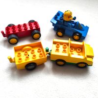 versch.Fahrzeuge-Rennwagen m.Figur+Auto m.Hänger+HängerLEGO DUPLO Dresden - Niedersedlitz Vorschau