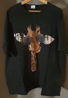 Port & Company Schwarze Giraffe T-Shirt Größe 2XL Nordrhein-Westfalen - Kleve Vorschau