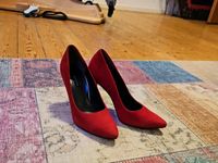 Rote Paul Green High Heels in der Farbe Samtziege Chilli 38 Mitte - Wedding Vorschau