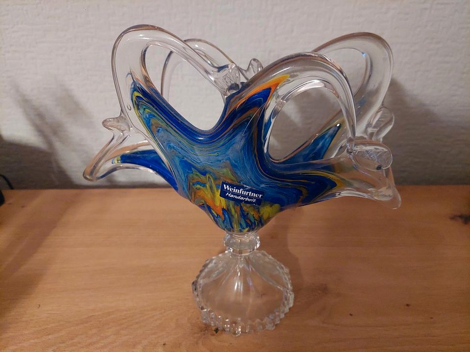 Serviettenhalter Glas ● edles Design ● neuwertig ● Glasmanufaktur in Bremen