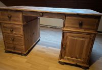 Schreibtisch Tisch Holz Kiefer massiv m. viel Stauraum Nordrhein-Westfalen - Lemgo Vorschau