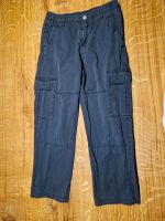 H&M Cargohose Loose Fit Schwarz Gr. 152 Nordrhein-Westfalen - Petershagen Vorschau