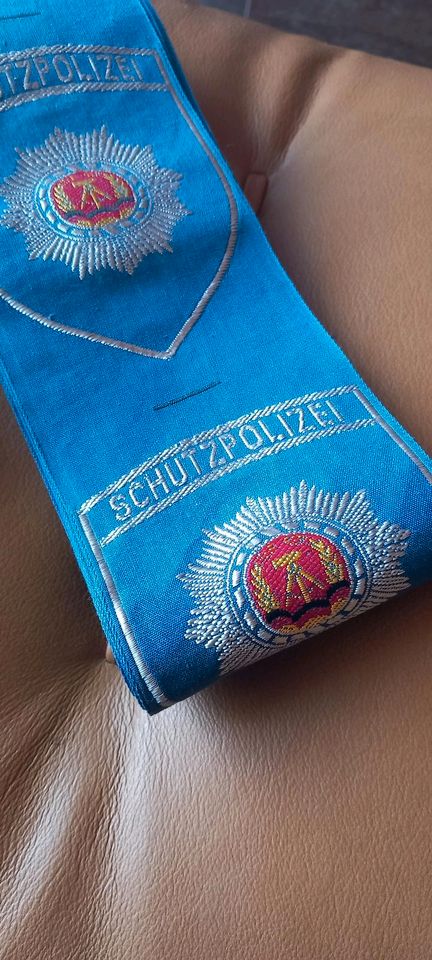 54 Aufnäher von der Ehemaligen DDR Schutzpolizei in Blau zu verk. in Lütjenwestedt