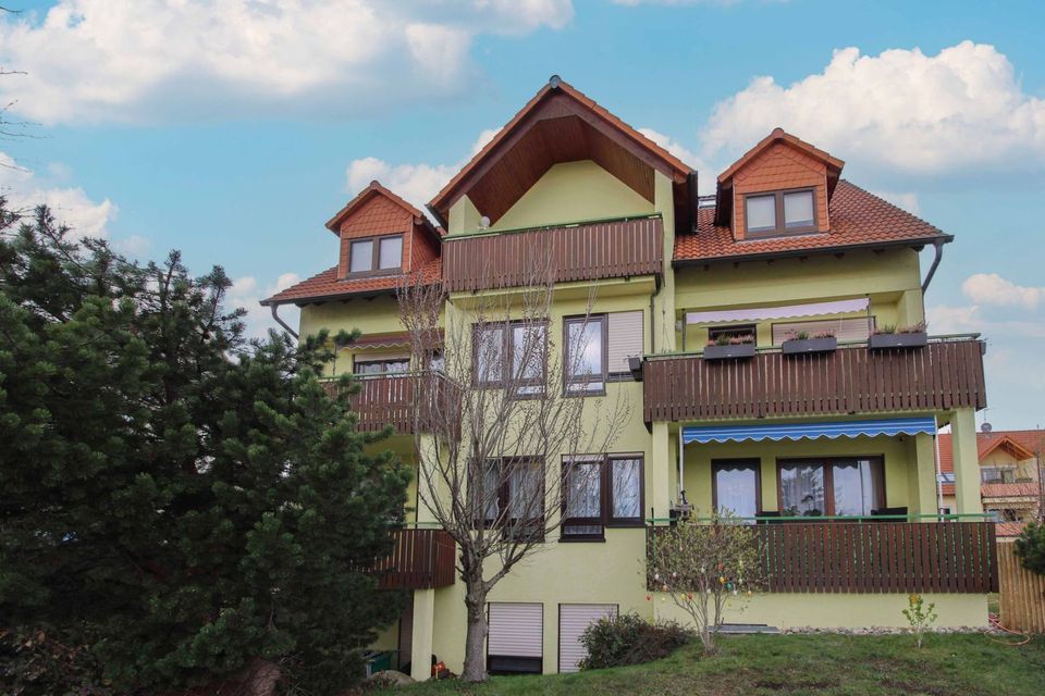 Freie 2-Zimmer-Eigentumswohnung mit Balkon und Stellplatz in Doberschau-Gaußig in Doberschau