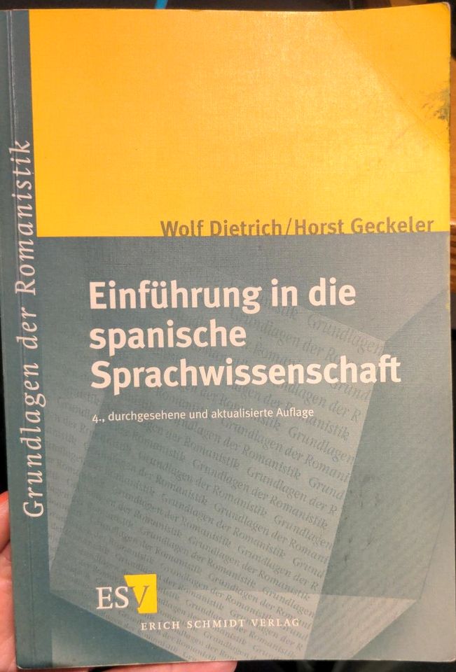 Einführung in die spanische Sprachwissenschaft Dietrich/Geckeler in Greven