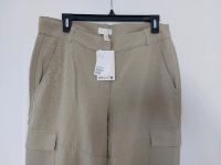 NEU* mit Etikett, H&M Cargo-Leinenhose, Größe 40/42 Thüringen - Dermbach Vorschau