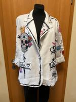 Neuer Sommer Blazer Jacket in 40-46 skull made in italy Mecklenburg-Strelitz - Landkreis - Neustrelitz Vorschau