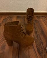 Boots braun Absatzschuhe 39 Stiefeletten Nordrhein-Westfalen - Solingen Vorschau