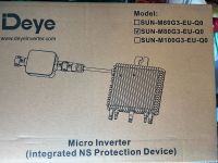 Deye SUN-M80G3-EU Mikro Wechselrichter 800W 5m Kabel NEU! OVP! Nordrhein-Westfalen - Leverkusen Vorschau
