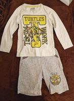 Set = Top/Langarm-T-Shirt "Ninja Turtles" Shorts/kurze Hose Gr122 Chemnitz - Kaßberg Vorschau