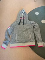 SUPERDRY Storm Overhead Mountain  FLeece HOODIE grau/pink Bremen - Schwachhausen Vorschau