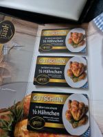 Hertel Hähnchen  3 Gutscheine Essen-West - Holsterhausen Vorschau