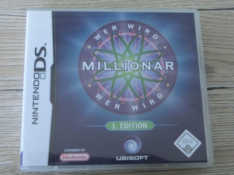 Nintendo-DS-Spiel "Wer wird Millionär" 1. Edition, sehr gut in Hinte