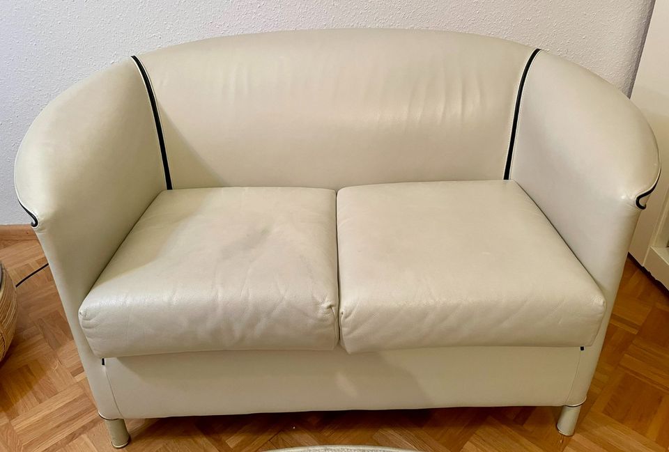 WITTMANN Ledersofa Aura (Design Paolo Piva), Top-Angebot privat in Freiburg im Breisgau