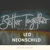 Verleih ❤ Neonschild "better together" Leuchtbuchstaben Hochzeit Baden-Württemberg - Keltern Vorschau