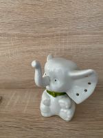 Elefant 9 cm hoch, Porzellan, weiß Nordrhein-Westfalen - Hamm Vorschau