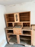 Holzschrank zu verschenken - für Garage oder Gartenhütte Hessen - Gemünden Vorschau