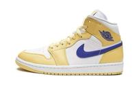 Jordan 1 mid Neu Gr. 38,5 Leder Sneaker lemon wash Hessen - Offenbach Vorschau