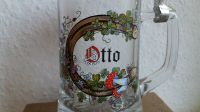 'OTTO' Bierglas Zinndeckel Bierkrug Glas Krug Geschenk Druck Sachsen - Leisnig Vorschau