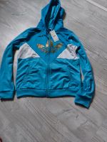 Adidas Jacke gr.40 blau mit goldener Blume Nordrhein-Westfalen - Herten Vorschau