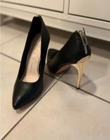 Buffalo High Heels schwarz gold Brandenburg - Hoppegarten Vorschau