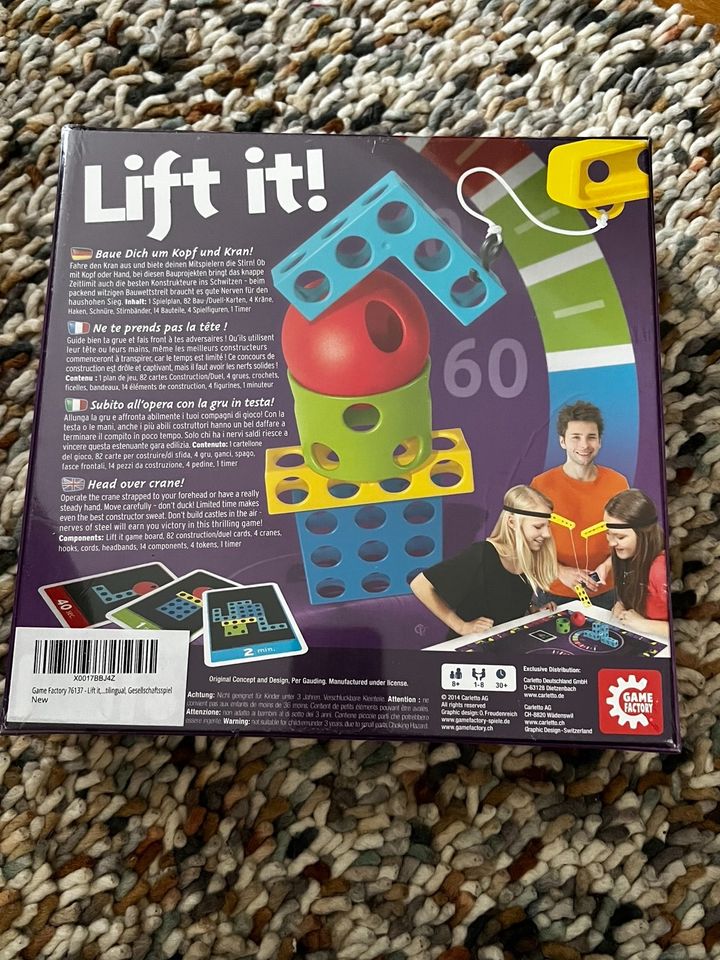 Lift it Spiel / Gesellschaftsspiel Neu !!! in Laatzen